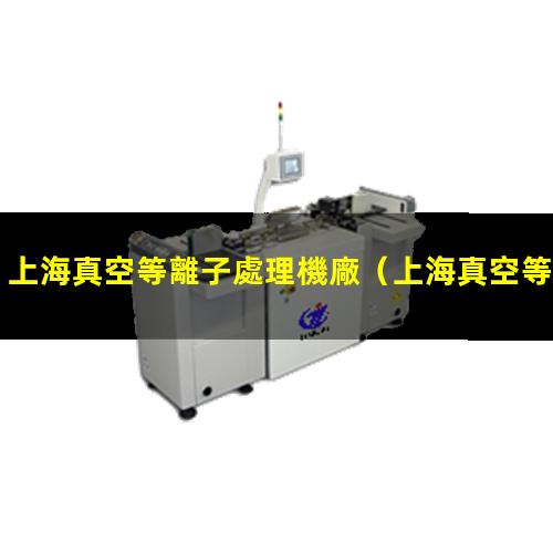 上海真空等離子處理機廠