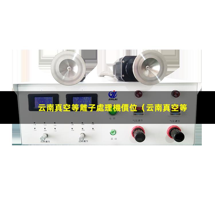 云南真空等離子處理機價位