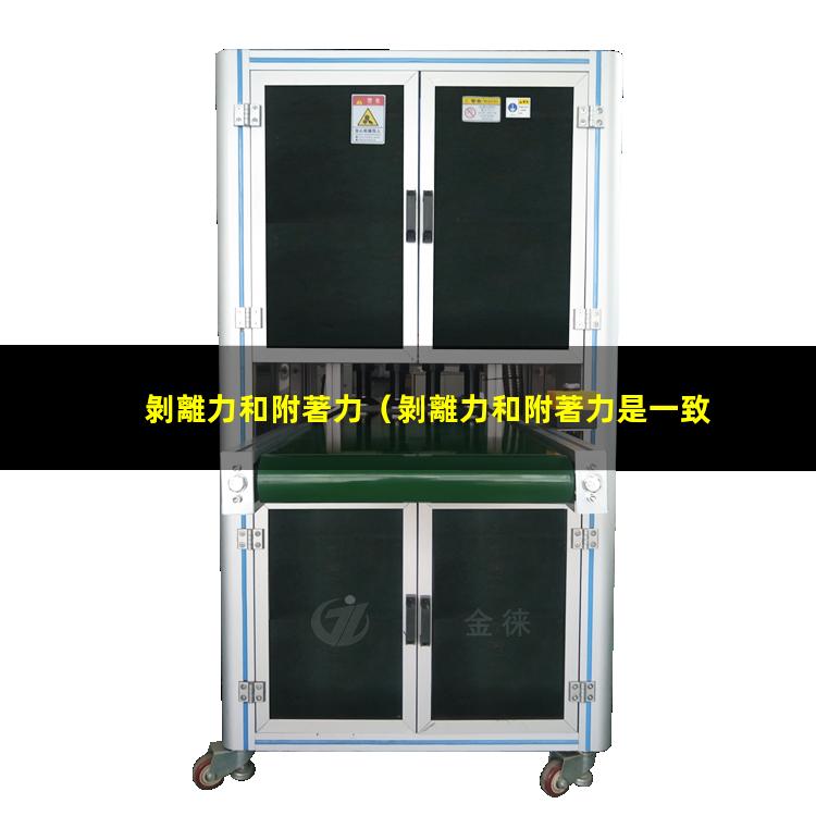 剝離力和附著力