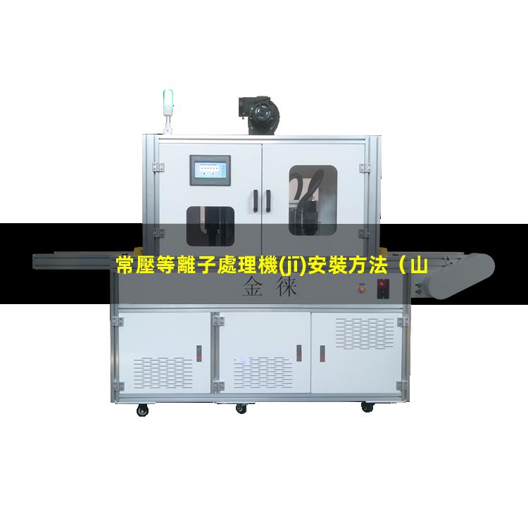 常壓等離子處理機(jī)安裝方法