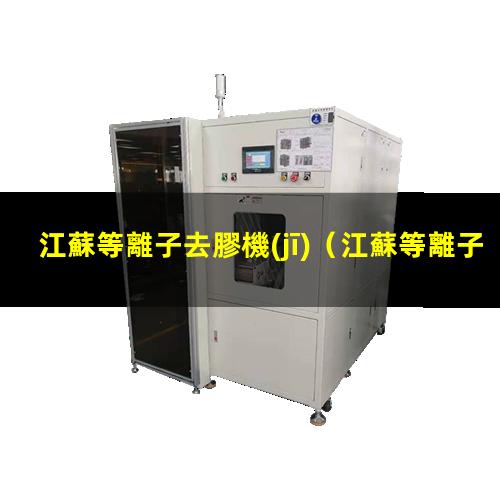 江蘇等離子去膠機(jī)