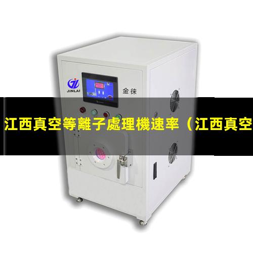 江西真空等離子處理機速率
