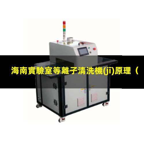 海南實驗室等離子清洗機(jī)原理