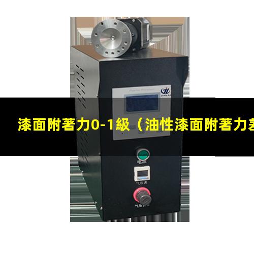漆面附著力0-1級
