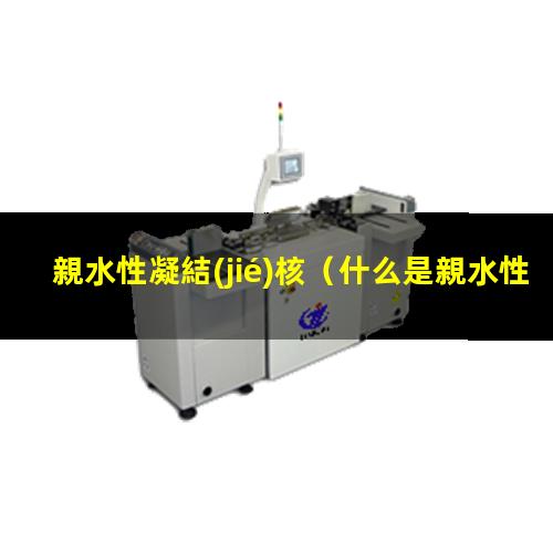 親水性凝結(jié)核