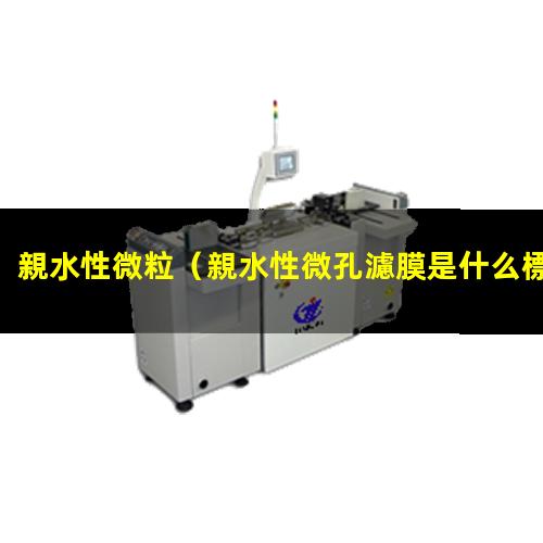 親水性微粒