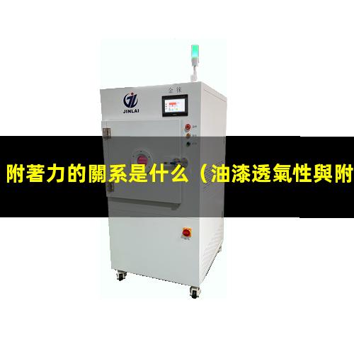 附著力的關系是什么