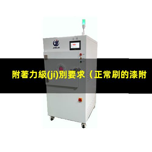 附著力級(jí)別要求